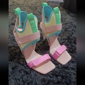 Steve Madden Virtual Tan Multi heels